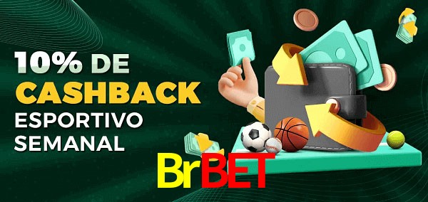 10% de bônus de cashback na Brbet