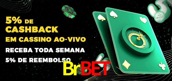 Promoções do cassino ao Vivo Brbet